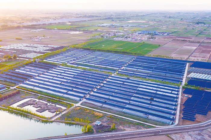 內蒙古巴彥淖爾光伏發電與設施農業一體化項目