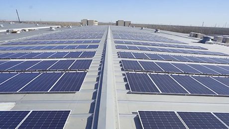 日托光伏輕柔組件助力京東亞洲一號物流園光伏項目